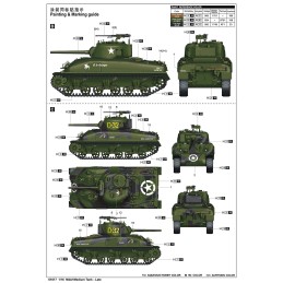 CARRO DE COMBATE M-4 A1 SHERMAN -Escala 1/16- I Love Kit 61617