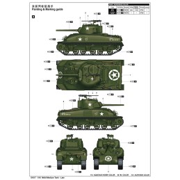 CARRO DE COMBATE M-4 A1 SHERMAN -Escala 1/16- I Love Kit 61617