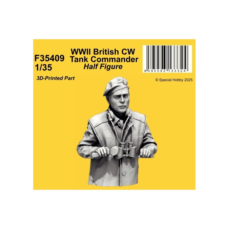 JEFE DE CARRO BRITANICO -Escala 1/35- CMK F35409