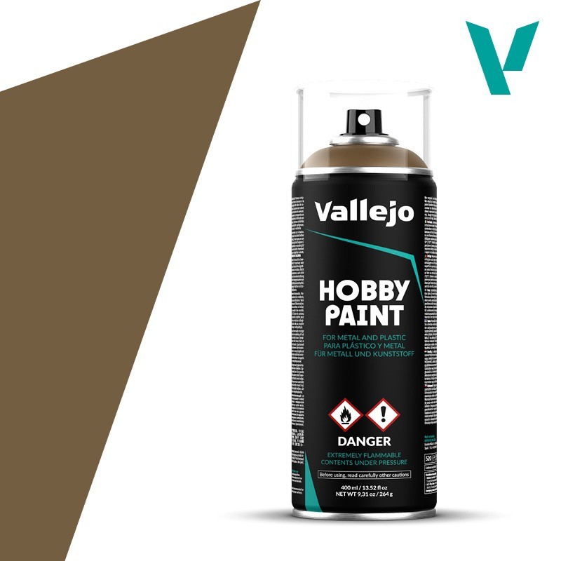SPRAY HOBBY PAINT UNIFORME INGLES 400ml  ACRILICOS VALLEJO 28008
