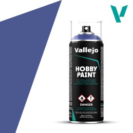 SPRAY HOBBY PAINT AZUL ULTRAMAR 400ml  ACRILICOS VALLEJO 28017