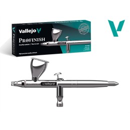 AEROGRAFO Vallejo PROFINISH 2X1 0.2mm/0.3mm + 3COPAS