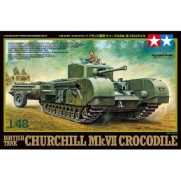 CARRO DE COMBATE CHURCHILL MK-VII COCODRILE -1/48- Tamiya 32594