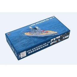 ACORAZADO U.S.S. ARIZONA BB-39 -Escala 1/350- DaLiGeJian Model CY102