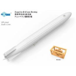 DIRIGIBLE Zeppelin Clase Q Class & Royal Aircraft Factory B.E.2c -Escala 1/700- SNOWMAN MODEL SP-7056