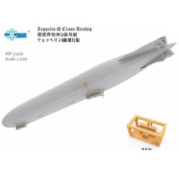 DIRIGIBLE Zeppelin Clase Q Class & Royal Aircraft Factory B.E.2c -Escala 1/700- SNOWMAN MODEL SP-7056