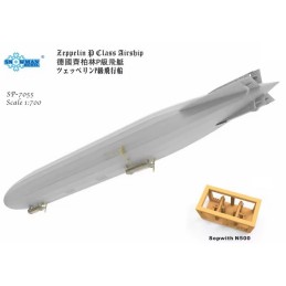 DIRIGIBLE Zeppelin P Class & Sopwith N500 -Escala 1/700- SNOWMAN MODEL SP-7055