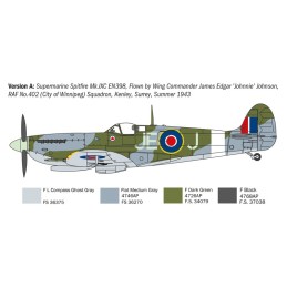 SUPERMARINE SPITFIRE Mk-V / Mk-IX Aces -Escala 1/72- Italeri 1482