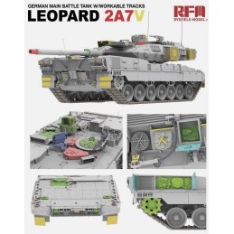 CARRO COMBATE LEOPARD 2 A7 -Escala 1/35- Rye Field Model RFM5109