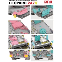 CARRO COMBATE LEOPARD 2 A7 -Escala 1/35- Rye Field Model RFM5109