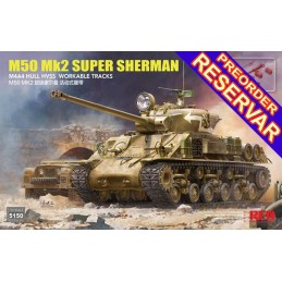 CARRO DE COMBATE M-50 Mk.2 Super Sherman (M4A4) -Escala 1/35- RyeField Model 5150