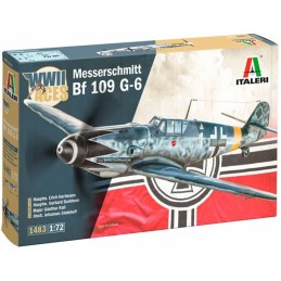 MESSERSCHMITT Bf-109 G-6 -Escala 1/72- Italeri 1483