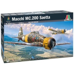 Macchi MC.200 Saetta -Escala 1/32- Italeri 2516