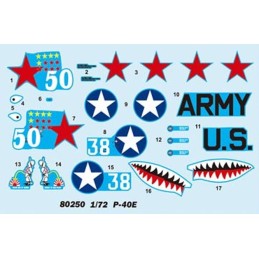 CURTISS P-40 E KITTYHAWK -Escala 1/72- Hobby Boss 80250