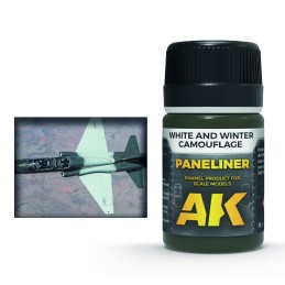 PANELINER CAMUFLAJES BLANCOS E INVERNALES (35 ml) - AK Interactive 2074