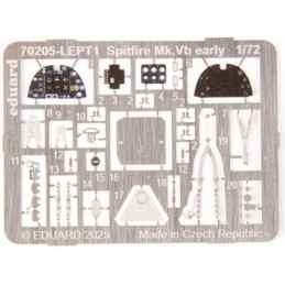 SUPERMARINE SPITFIRE Mk-Vb Early -Escala 1/72- Eduard 70205