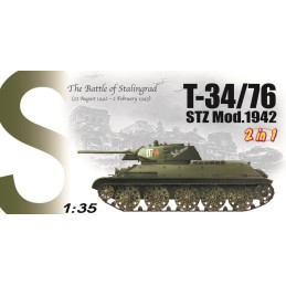CARRO DE COMBATE  T-34/72 STZ MOD 1942 - ESCALA 1/35 - DRAGON 6453