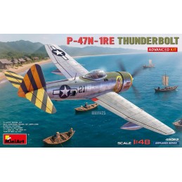 REPUBLIC P-47N-1RE Thunderbolt (Advanced Kit) -Escala 1/48- MiniArt Model 48062