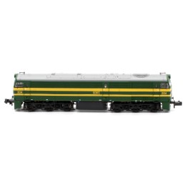 LOCOMOTORA DIESEL 2124 RENFE "PreUIC verde/amarillo" DIGITAL -Escala 1/160 / N- MF Train N13230D