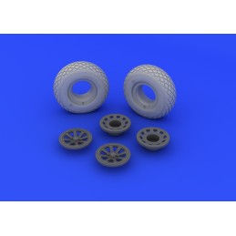 SET RUEDAS P-51 -Escala 1/32- Eduard 632015