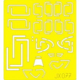 MASCARA CABINA P-51 B -Escala 1/32- Eduard JX077