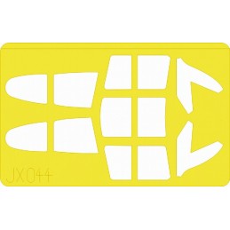 MASCARA CABINA P-40 B -Escala 1/32- Eduard JX044