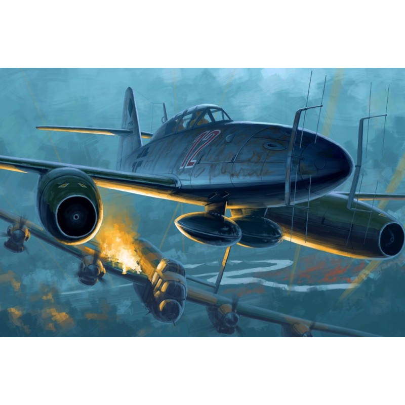 MESSERSCHMITT Me-262 B-1a/U1 -Escala 1/48- HobbyBoss 80379