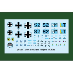 JUNKERS JU-87 D-3 Stuka -Escala 1/72- Hobby Boss 80286