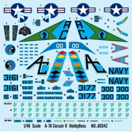 VOUGHT A-7 A CORSAIR II -Escala 1/48- Hobby Boss 80342