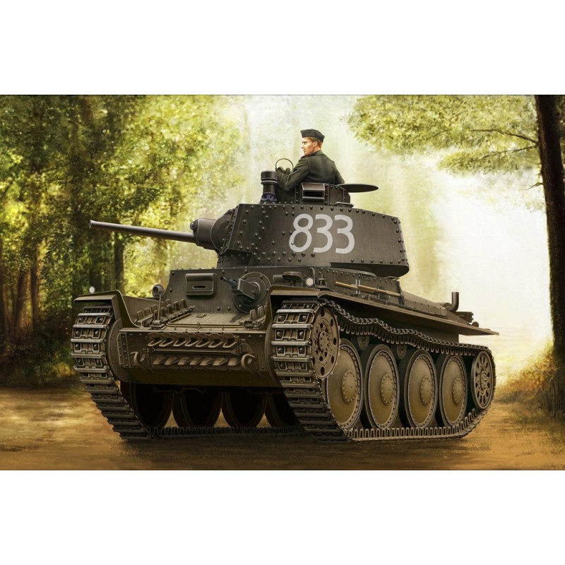 CARRO DE COMBATE SKODA 38 (t) Ausf. E/F -Escala 1/35- Hobby Boss 80136