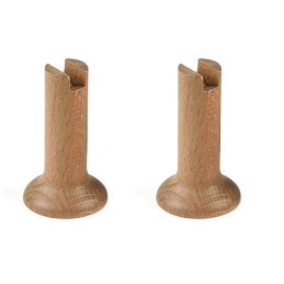 SOPORTE DE MADERA PARA BARCO 51mm 2 unidades - Amati 568504