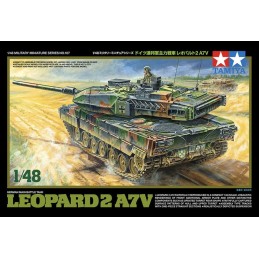 CARRO DE COMBATE Leopard 2 A7V -Escala 1/48- Tamiya 32607