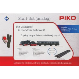 CONJUNTO DE INICIACION LOCOMOTORA VAPOR - ESCALA H0 - 97933