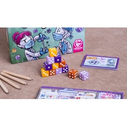 JUEGO DE CARTAS VIRUS ROLL & WRITE - Tranjis 055VRW
