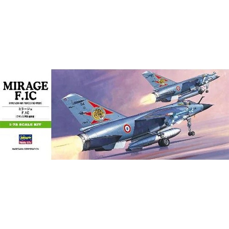 DASSAULT MIRAGE F.1 C -Escala 1/72- Hasegawa B4