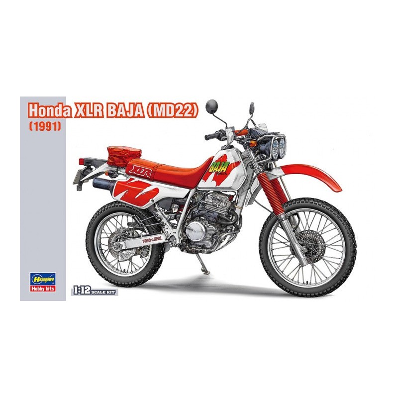 HONDA XLR BAJA (MD22) -Escala 1/12- Hasegawa BK-16