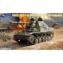 CAZACARROS Sd. Kfz. 131 & Pak-40 (75 mm) Early -Escala 1/16- Gecko Model 16GM0010