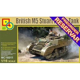 CARRO DE RECONOCIMIENTO M-5 STUART -Escala 1/16- Classy Hobby 16011