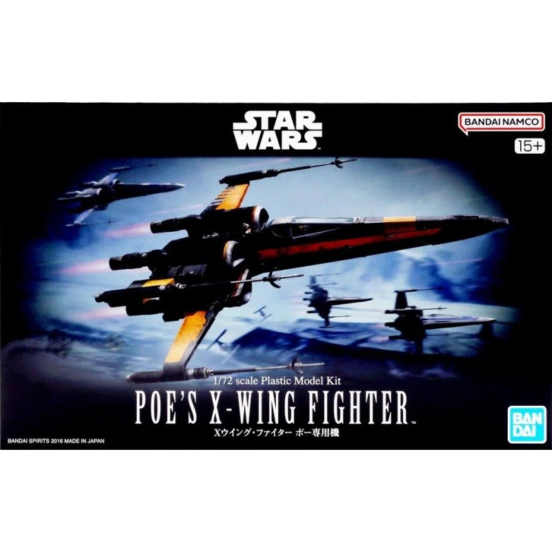 STAR WARS: X-WING "POE" -Escala 1/72- Bandai 5069225