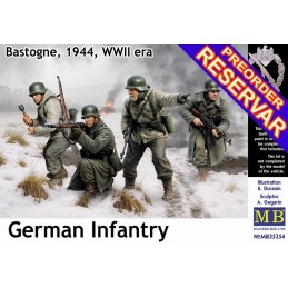 INFANTERIA ALEMANA (Bastogne, 1944) -Escala 1/35- Master Bos 35254