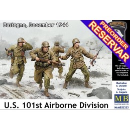 U.S. PARACAIDISTA U.S. (101st Airborne Division - Bastogne, December 1944) -Escala 1/35- Master Box 35253