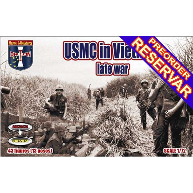 INFANTERIA U.S. MARINES (Vietnam Late) -Escala 1/72- Orion 72072
