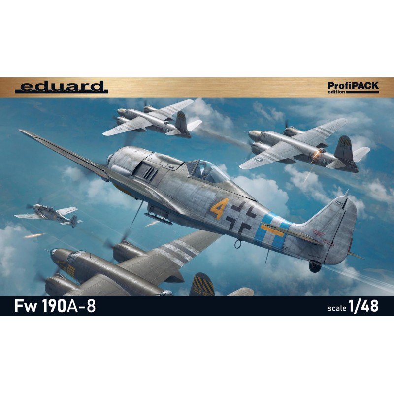 Focke-Wulf Fw 190 A-8 - Escala 1/48 PROFIPACK - Eduard 82147