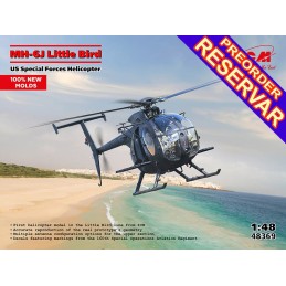 McDonnell Douglas Helicopters MH-6J Little Bird "US Special Forces"  -Escala 1/48- ICM 48369