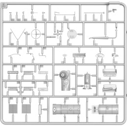 TRACTOR ALL-AROUND/ROWCROP STANDARD N 1936 CONVERSION -Escala 1/35- MiniArt 38096