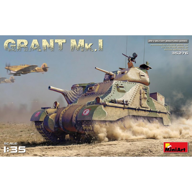 CARRO DE COMBATE GRANT MK-I -Escala 1/35- MiniArt 35276