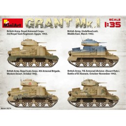 CARRO DE COMBATE GRANT MK-I -Escala 1/35- MiniArt 35276
