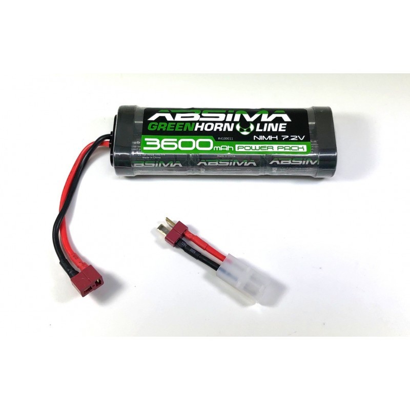 BATERIA NiMh 7.2V 3600 mAh 10C T-DEAN - ABSIMA 4100011