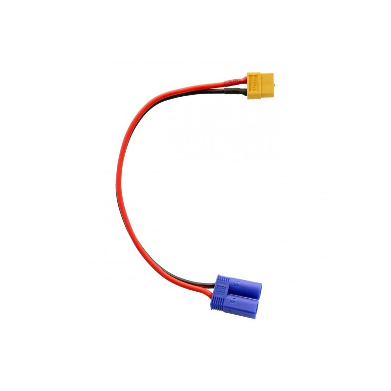 CABLE DE CARGA XT-60 PARA BATERIAS CON CONECTOR EC5