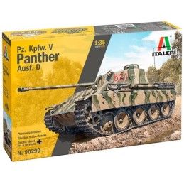 CARRO DE COMBATE Sd.Kfz. 171 Panther Ausf. D -Escala 1/35- Italeri 90290
